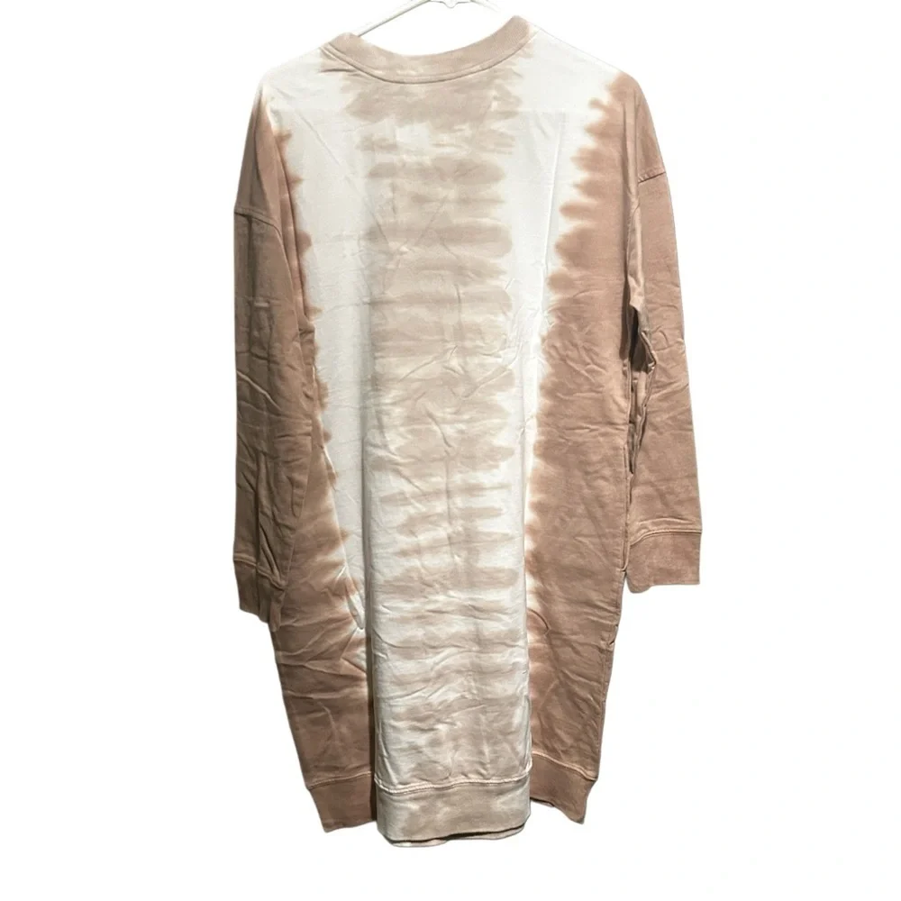 Time and Tru Kids Casual Dress - Brown and Cream